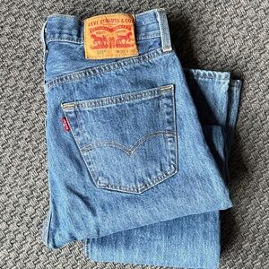 Levi's men’s 501’s Classic Straight Blue Jeans 30x30